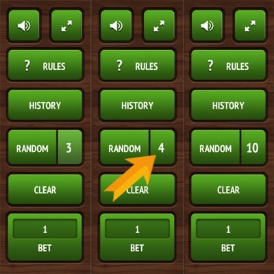 Keno - Number of Games