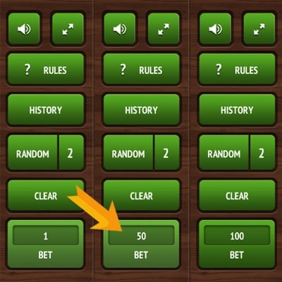 Keno - Place your Bets
