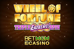 Wheel of Fortune Triple  Extreme Spin BetMGM